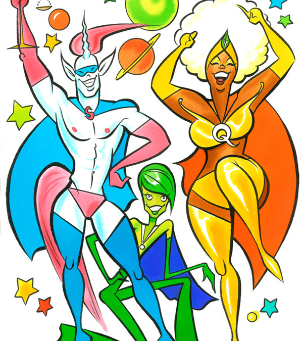 AGYU @ Pride 2013: Superheroes!