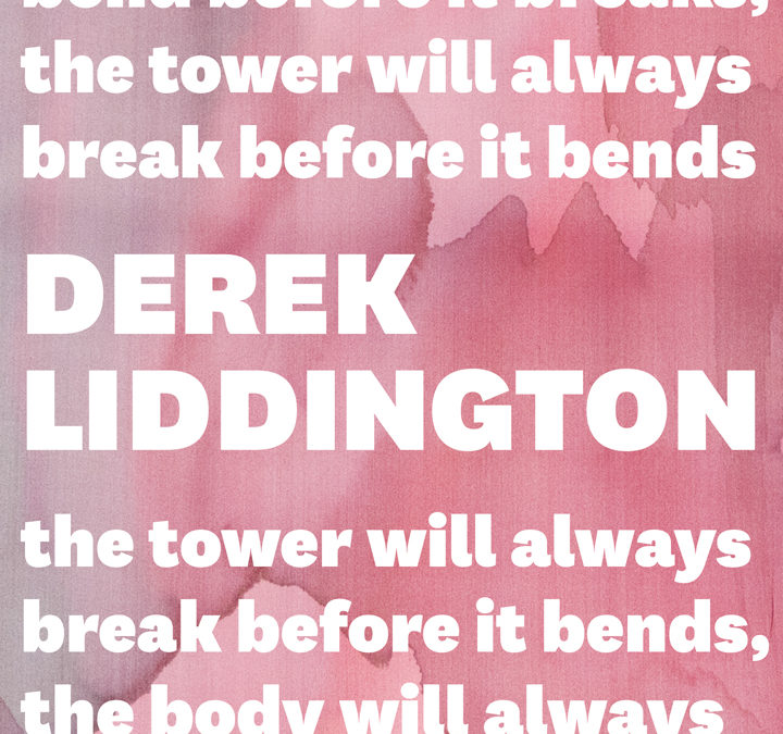 Derek Liddington: The body will also…